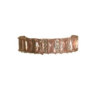 Bomb Party Fierce & Fabulous Ring Morganite Rose Gold Plating band - RBP5657 - 6
